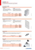 Extrait catalogue : INOSYS LBS Interrupteurs-sectionneurs avec fonction déclenchement de 160 à 800 A, jusqu’à 1000 VAC Applications AC - 8