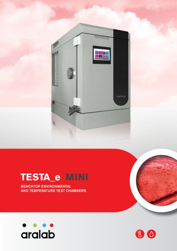 Testa_e Mini - Benchtop Temperature and Environmental chambers