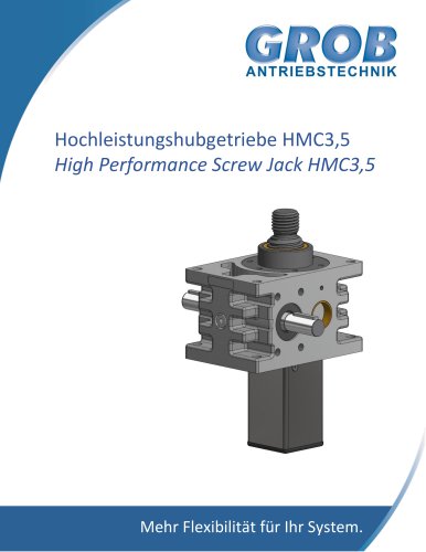 High Performance Screw Jack HMC3,5