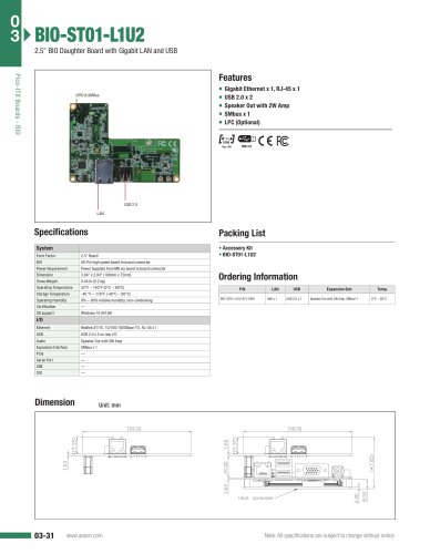 BIO-ST01-L1U2