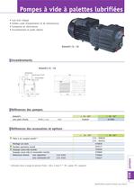 pompes à vide à palettes lubrifiées rotomil's c4-c8 - 2