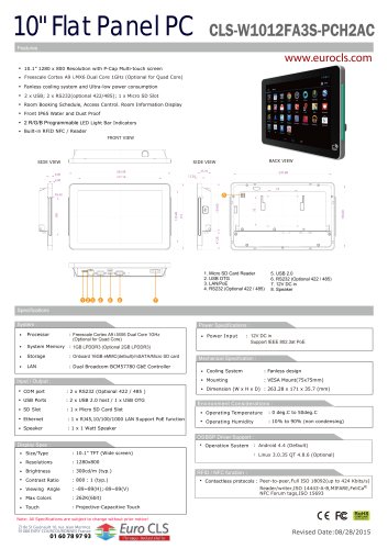 CLS-W1012FA3S-PCH2AC