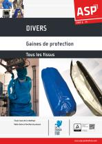 Divers : gaines de protections - 1