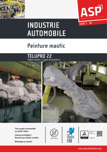 Industrie Automobile : Peinture mastic TELUPRO 22