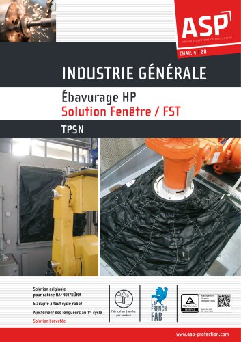 Industrie Générale : Solution fenêtre