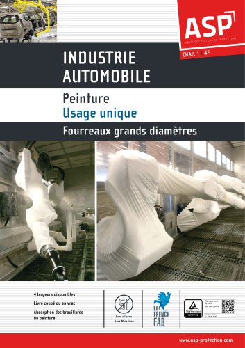 Peinture Usage Unique: Fourreaux grands diamètres