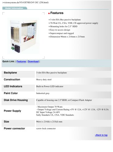 VS-03I70D/24V DC