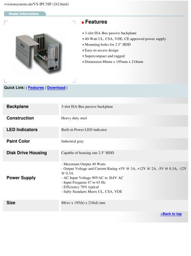 VS-IPC3SP