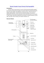 AEV Electric Double Column Vertical Test Stand for Lab use | Wenzhou Tripod instrument