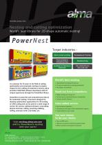 PowerNest, world’s best library for 2D-shape automatic nesting