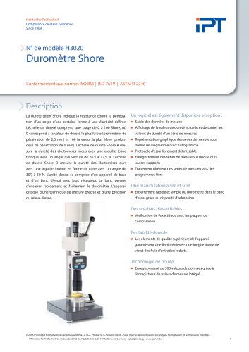 Duromètre