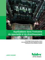 Applications dans l'industrie du spectacle et du divertissement - 1