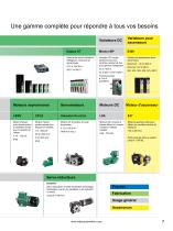 Une gamme complète de moteurs et variateurs - 7