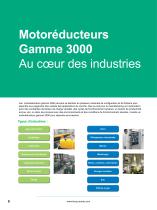 Motoréducteurs gamme 3000 - 8