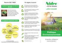 Politique Environnementale - 1