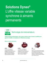 Solutions Dyneo®: Vitesse variable synchrone à aimants permanents - 8