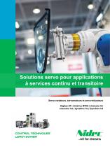 Solutions servo pour applications à services continu et transitoire - 1