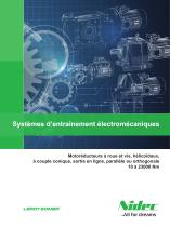 Systèmes d'entraînement électromécaniques