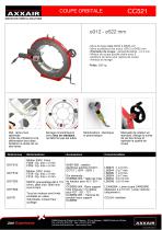 E-catalog Axxair Coupe orbitale - 9