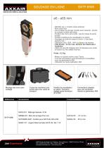 E-catalog Axxair Soudage en Ligne orbital - 6