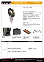 E-catalog Axxair Soudage en Ligne orbital - 7