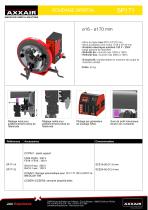 E-catalog  Axxair Soudage Orbital Préfabrication - 3