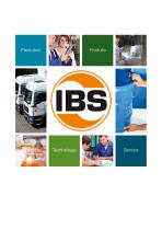 Catalogue des produits Solutions complètes IBS Scherer