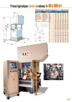 Presses hydrauliques standard à colonnes - 1