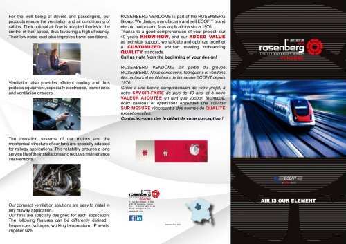 Brochure ECOFIT applications ferroviaires