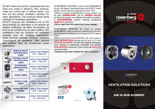 Brochure ECOFIT applications HVAC