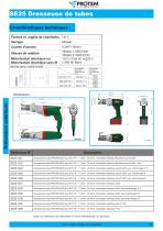Dresseuses de tubes pour tubes fins en inox - PROTEM SE-3