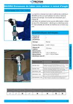 Dresseuses de tubes pour tubes fins en inox - PROTEM SE-6