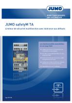 JUMO safetyM TA  Limiteur de sécurité multifonction avec tolérance aux défauts-1