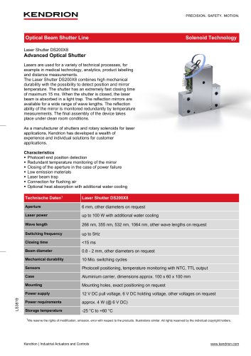 Advanced optical shutter