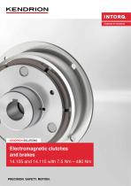 Brochure | INTORQ 14.105 & 14.115 | Spring-clutch brake