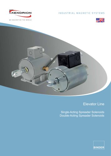Catalogue | Elevator Brake Solenoids