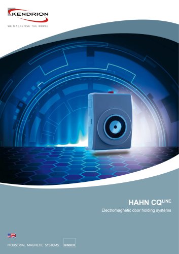 Door Holding Magnets of the HahnCQ Line