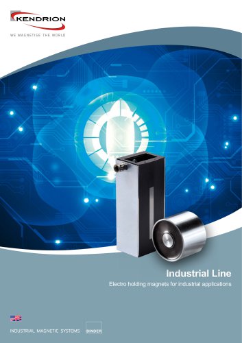 Holding Magnets of the Industrial Line