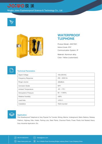 sip waterproof telephone