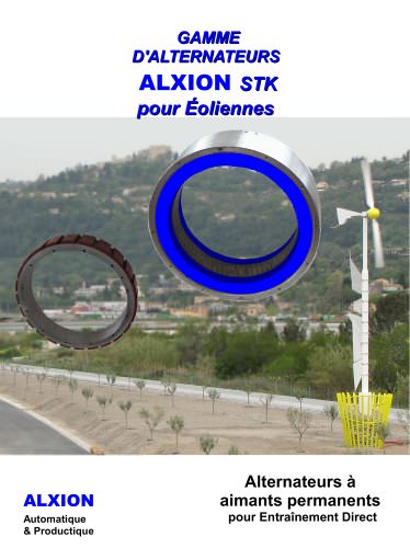 Alternateurs ALXION pour Eoliennes