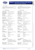 TR-TA.22 - Transmetteur de pression à cellule apparente - 1