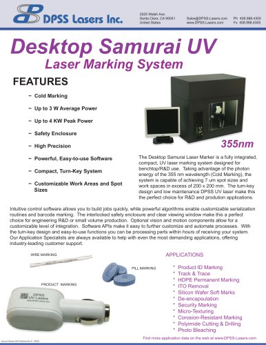 Desktop Samurai UV