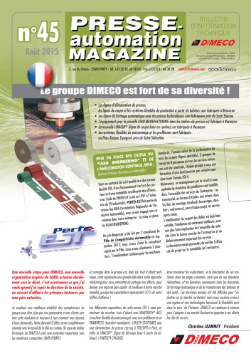 Presse automation Dimeco N°45 FR