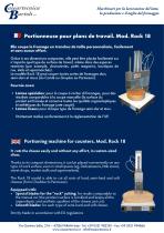 Portionneuse pour plans de travail. Mod. Rock 18 - 2