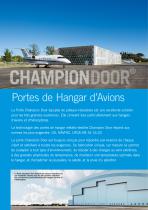 Champion Door Portes de Hangar - 2