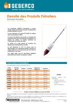 Densité des Produits Pétroliers - 1