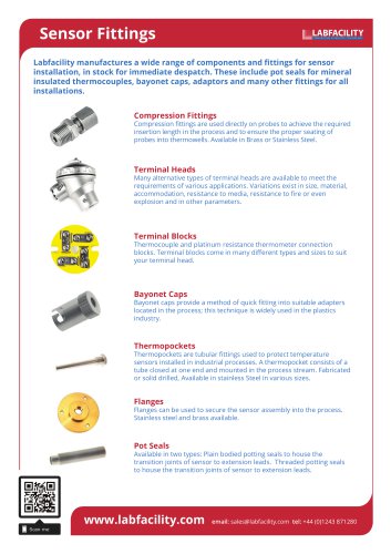 Sensor Fittings