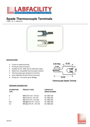 Spade Terminals