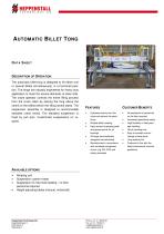 Billet Tong Automatic