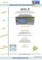 airmo S - Sulfur compounds by auto GC/FPD